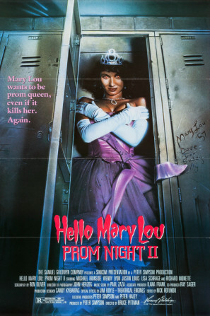 Hello Mary Lou: Prom Night II Wooden Framed Poster