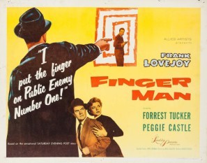Finger Man Canvas Poster