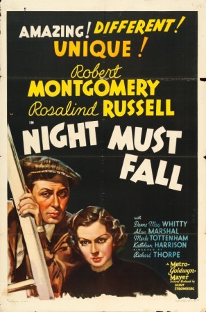 Night Must Fall Metal Framed Poster