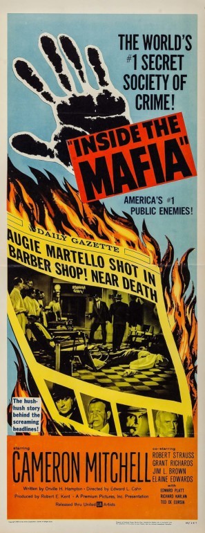 Inside the Mafia Wooden Framed Poster