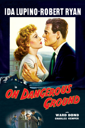 On Dangerous Ground Poster with Hanger