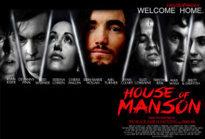 House of Manson Poster with Hanger