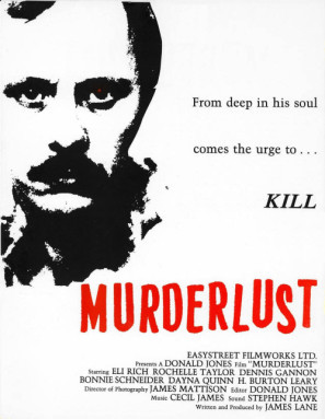 Murderlust Poster with Hanger