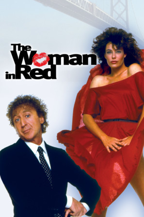 The Woman in Red Canvas Poster