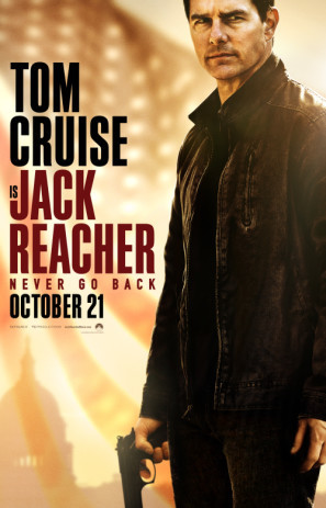 Jack Reacher: Never Go Back Poster with Hanger
