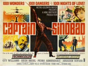 Captain Sindbad Wooden Framed Poster