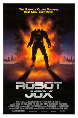 Robot Jox Metal Framed Poster