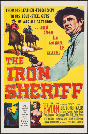 The Iron Sheriff pillow