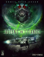 Aliens vs. Titanic magic mug #