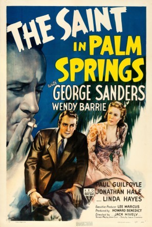 The Saint in Palm Springs Canvas Poster