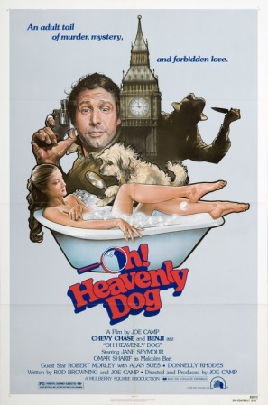 Oh Heavenly Dog Poster with Hanger