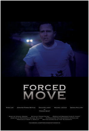 Forced Move Wooden Framed Poster