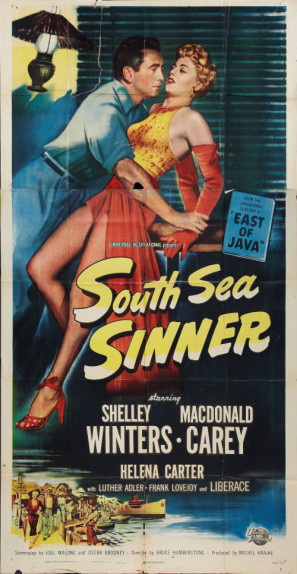 South Sea Sinner Wooden Framed Poster