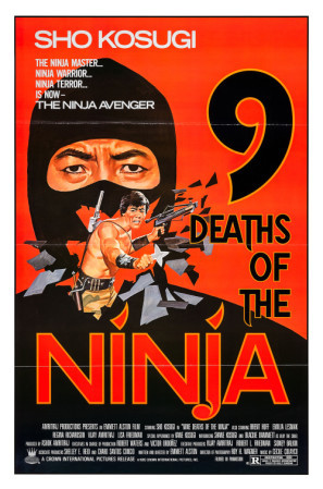 Nine Deaths of the Ninja Canvas Poster