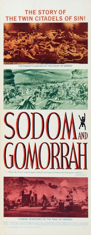 Sodom and Gomorrah Poster with Hanger