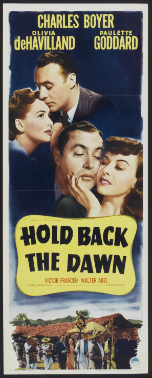 Hold Back the Dawn Wooden Framed Poster