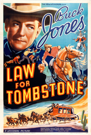 Law for Tombstone Metal Framed Poster