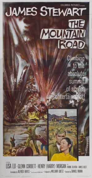 The Mountain Road Poster with Hanger
