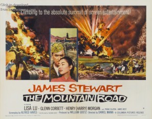 The Mountain Road Wooden Framed Poster