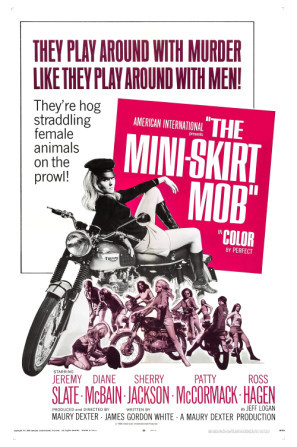 The Mini-Skirt Mob Wooden Framed Poster
