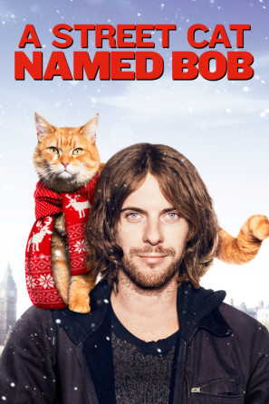 A Street Cat Named Bob Metal Framed Poster