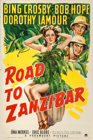 Road to Zanzibar Wooden Framed Poster
