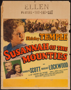 Susannah of the Mounties Poster with Hanger