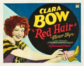 Red Hair Wooden Framed Poster