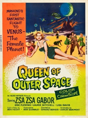 Queen of Outer Space Stickers 1423650