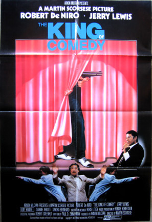 The King of Comedy Wooden Framed Poster