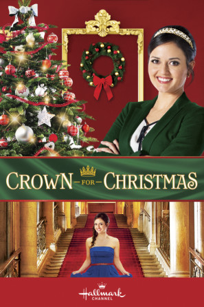 Crown for Christmas Wooden Framed Poster