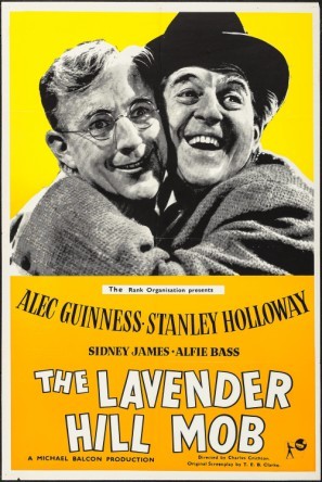 The Lavender Hill Mob Wooden Framed Poster