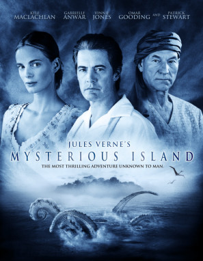 Mysterious Island Poster with Hanger
