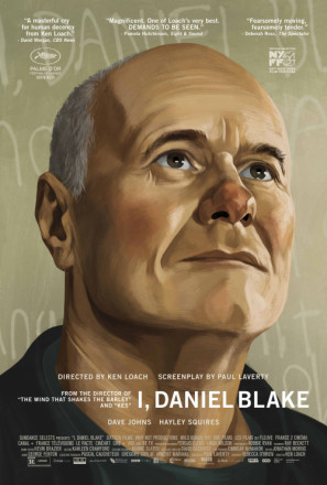I, Daniel Blake Wood Print