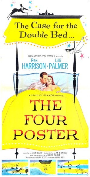 The Four Poster Canvas Poster