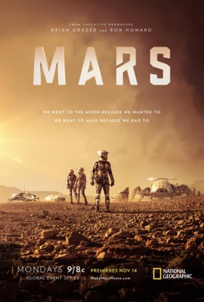 Mars Metal Framed Poster