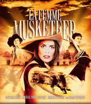 La Femme Musketeer Metal Framed Poster