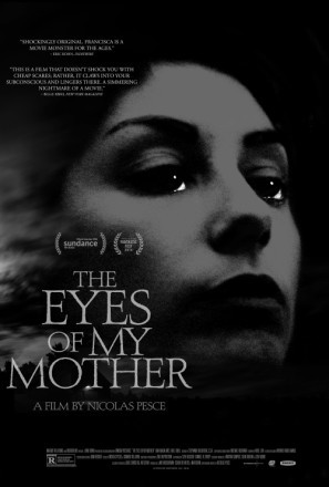 The Eyes of My Mother Poster with Hanger