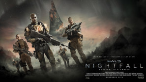 Halo: Nightfall Canvas Poster