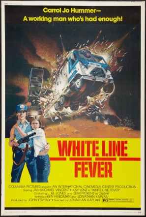 White Line Fever pillow