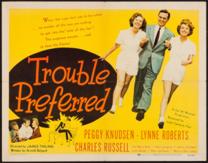 Trouble Preferred Wooden Framed Poster