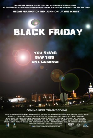 Black Friday Wooden Framed Poster