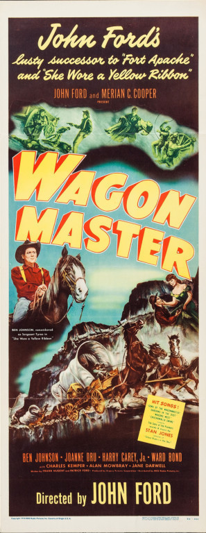 Wagon Master Poster with Hanger