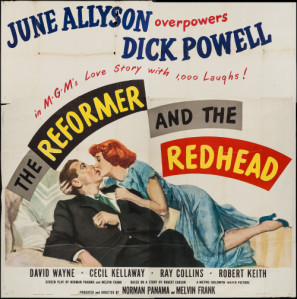 The Reformer and the Redhead pillow