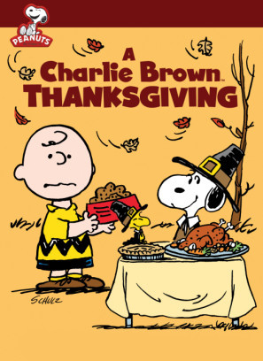 A Charlie Brown Thanksgiving poster