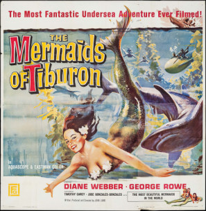 Mermaids of Tiburon Poster with Hanger