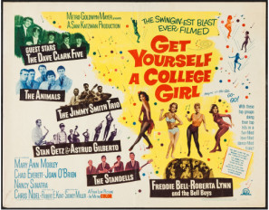 Get Yourself a College Girl Wooden Framed Poster