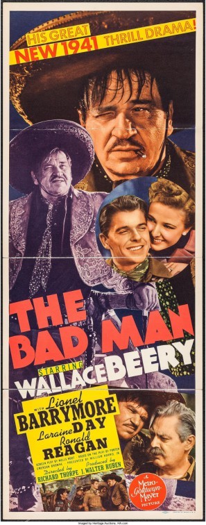 The Bad Man Metal Framed Poster