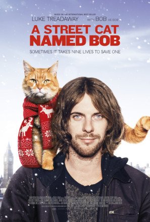 A Street Cat Named Bob Canvas Poster
