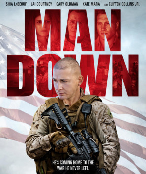 Man Down Poster with Hanger